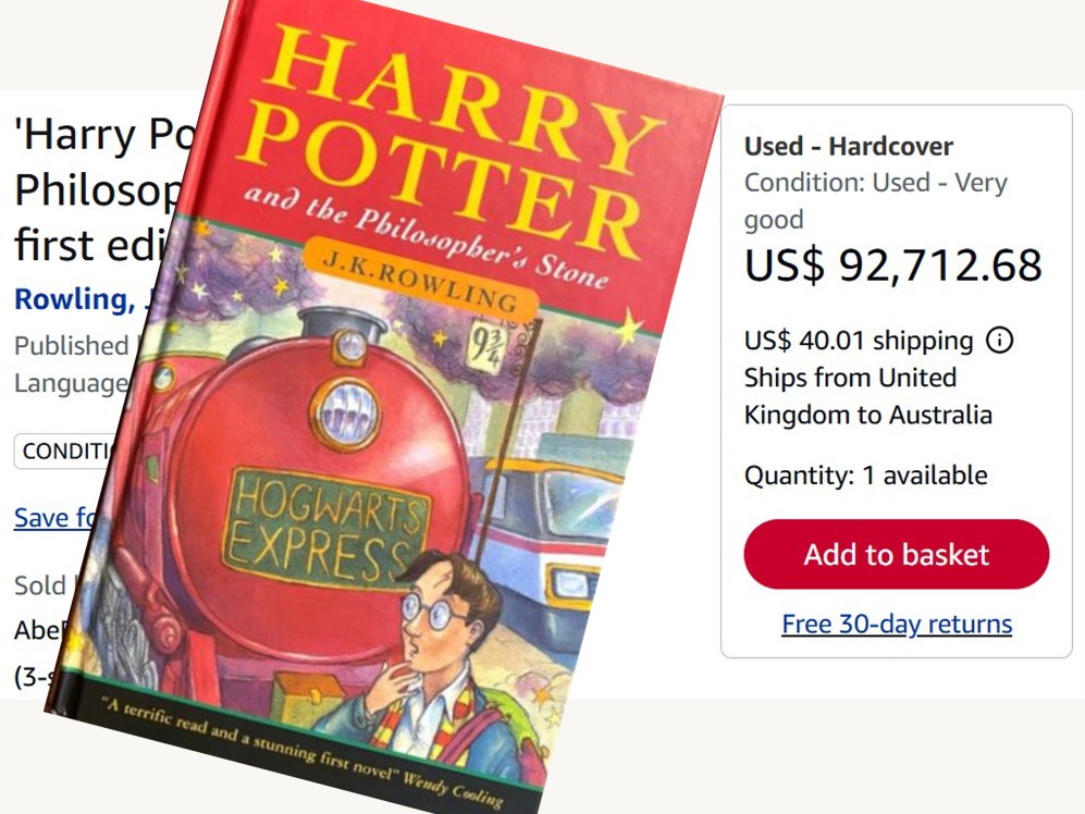 Harry Potter and the Philosopher's Stone first edition